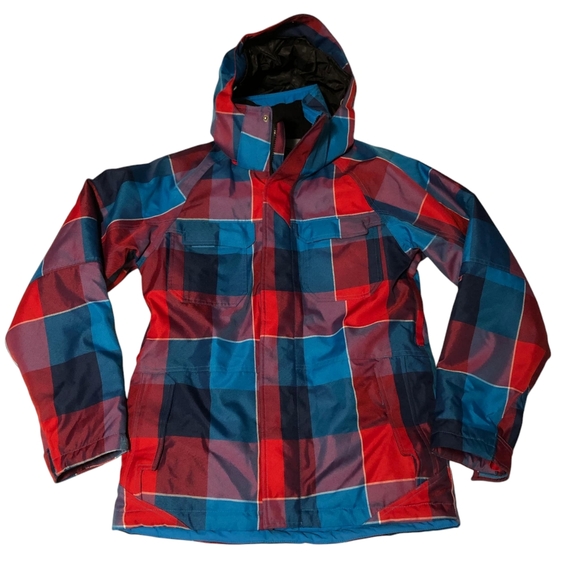 BOGO Free🦋 Ripzone Core 5000mm Plaid Ski / Snowboard Jacket - Picture 1 of 15